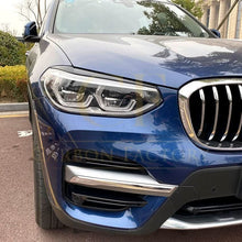 Load image into Gallery viewer, Gloss Black Headlight Trims for BMW G01 X3 G02 X4 18-24
