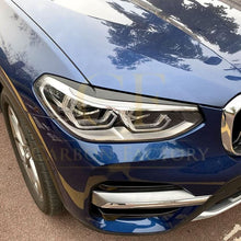 Load image into Gallery viewer, Gloss Black Headlight Trims for BMW G01 X3 G02 X4 18-24
