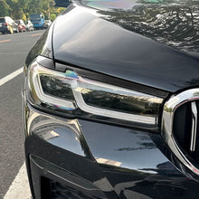 Load image into Gallery viewer, Gloss Black Headlight Trims for BMW G30 G31 LCI 5 Series 21-23
