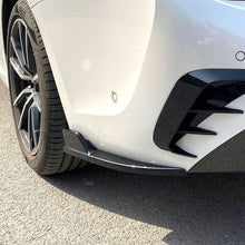 Load image into Gallery viewer, Gloss Black Rear Bumper Spats for BMW 3 Series G20 G21 Pre-LCI 19-22
