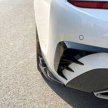 Load image into Gallery viewer, Gloss Black Rear Bumper Spats for BMW 3 Series G20 G21 Pre-LCI 19-22
