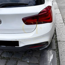 Load image into Gallery viewer, Gloss Black Rear Bumper Spats for BMW F20 F21 1 Series LCI M Sport 15-19
