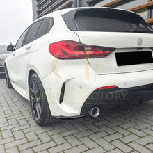 Load image into Gallery viewer, Gloss Black Rear Bumper Spats for BMW F40 1 Series 19-24
