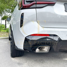 Load image into Gallery viewer, Gloss Black Rear Bumper Spats for BMW G01 X3 LCI 22-24
