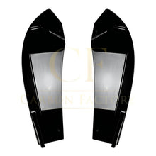 Load image into Gallery viewer, Gloss Black Rear Bumper Spats for BMW G02 X4 LCI 22-24

