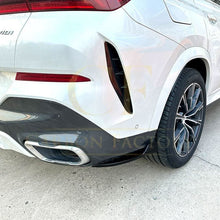 Load image into Gallery viewer, Gloss Black Rear Bumper Spats for BMW G06 X6 Pre-LCI 19-22
