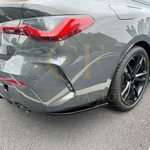 Load image into Gallery viewer, Gloss Black Rear Bumper Spats for BMW G22 G23 4 Series 20-Present

