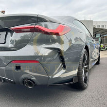 Load image into Gallery viewer, Gloss Black Rear Bumper Spats for BMW G22 G23 4 Series 20-Present
