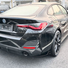 Load image into Gallery viewer, Gloss Black Rear Bumper Spats for BMW G26 4 Series 20-Present
