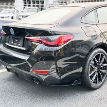 Load image into Gallery viewer, Gloss Black Rear Bumper Spats for BMW G26 4 Series 20-Present
