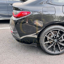 Load image into Gallery viewer, Gloss Black Rear Bumper Spats for BMW G26 4 Series 20-Present
