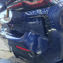 Load image into Gallery viewer, Gloss Black Rear Bumper Trims 1 for BMW G01 X3 LCI 22-24
