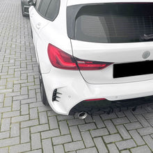 Load image into Gallery viewer, Gloss Black Rear Bumper Trims 2 for BMW F40 1 Series 19-24
