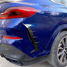 Load image into Gallery viewer, Gloss Black Rear Bumper Trims for BMW G06 X6 Pre-LCI 19-22
