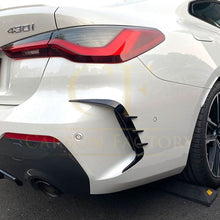 Load image into Gallery viewer, Gloss Black Rear Bumper Trims for BMW G22 G23 4 Series 20-Present
