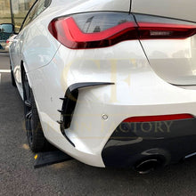 Load image into Gallery viewer, Gloss Black Rear Bumper Trims for BMW G22 G23 4 Series 20-Present
