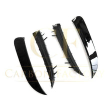 Load image into Gallery viewer, Gloss Black Rear Bumper Trims for Mercedes Benz W117 CLA 13-18
