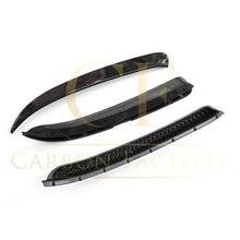 Load image into Gallery viewer, Gloss Black Rear Bumper Trims for Mercedes Benz W117 CLA 13-18
