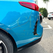 Load image into Gallery viewer, Gloss Black Rear Canards for BMW F44 2 Series 4 Door 20-Present
