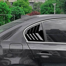 Load image into Gallery viewer, Gloss Black Window Louver Vent for BMW E60 5 Series inc M5 05-10
