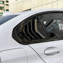 Load image into Gallery viewer, Gloss Black Window Louver Vents for BMW 3 Series G20 19-25
