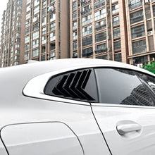 Load image into Gallery viewer, Gloss Black Window Louver Vents for BMW F44 2 Series 4 Door 20-Present
