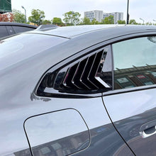 Load image into Gallery viewer, Gloss Black Window Louver Vents for BMW G26 4 Series 20-Present
