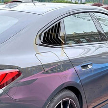 Load image into Gallery viewer, Gloss Black Window Louver Vents for BMW G26 4 Series 20-Present
