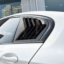 Load image into Gallery viewer, Gloss Black Window Louver Vents for BMW G30 5 Series 17-24
