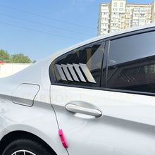 Load image into Gallery viewer, Gloss Black Window Louver Vents for BMW G30 5 Series 17-24
