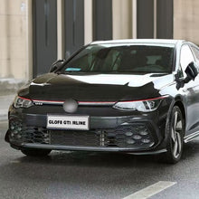 Load image into Gallery viewer, RZ Style Gloss Black Front Bumper Trims for VW Golf MK8 GTI / R-LINE 21-23
