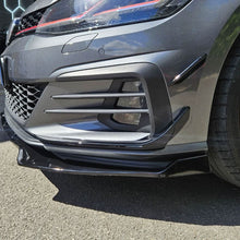 Load image into Gallery viewer, RZ Style Gloss Black Front Canards for VW Golf MK7.5 GTI 17-20
