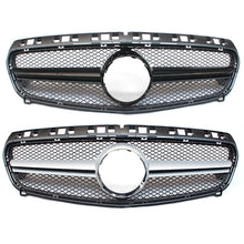 Load image into Gallery viewer, AMG Style Silver Front Grille for Mercedes Benz W176 A Class 12-15
