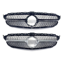 Load image into Gallery viewer, Diamond Style Front Grille for Mercedes Benz W205 C Class 19-22
