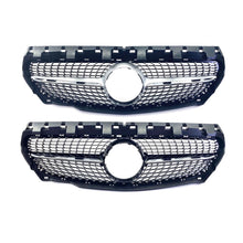 Load image into Gallery viewer, Diamond Style Front Grille for Mercedes Benz W117 CLA-Class 13-15
