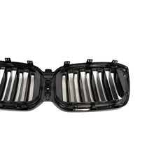 Load image into Gallery viewer, AUTOID Gloss Black Double Slat Kidney Grille for BMW X3 LCI &amp; X4 LCI (2021+, G01/G02) - Shadowline Front OEM-Style Direct Replacement
