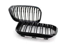 Load image into Gallery viewer, BMW 1 Series, M135i &amp; M140i F20 F21 LCI Gloss Black Kidney Grilles (2015-2019)
