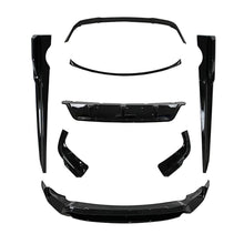 Load image into Gallery viewer, Gloss Black Body Kit 2 Splitter Diffuser Side Skirts Spoiler for BMW G05 LCI X5 23-Present
