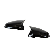 Load image into Gallery viewer, Gloss Black M-Style Wing Mirror Covers for BMW 1 Series F40, 2 Series Gran Coupe F44, 2 Series GT F45 F46, Z4 G29, X1 F48 &amp; Toyota Supra J29 (2019+) - ABS Replacement Caps (Pair) by AUTOID

