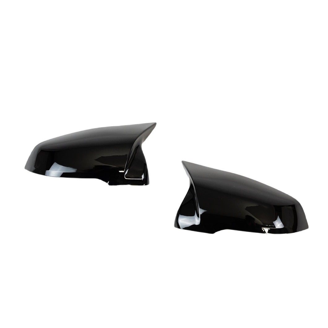Gloss Black M-Style Wing Mirror Covers for BMW 1 Series F40, 2 Series Gran Coupe F44, 2 Series GT F45 F46, Z4 G29, X1 F48 & Toyota Supra J29 (2019+) - ABS Replacement Caps (Pair) by AUTOID