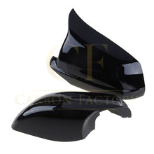 Load image into Gallery viewer, MP Style Gloss Black Replacement Mirror Covers for BMW F10 5 Series Pre-LCI
