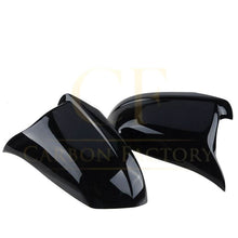 Load image into Gallery viewer, MP Style Gloss Black Replacement Mirror Covers for BMW F10 5 Series Pre-LCI
