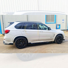 Load image into Gallery viewer, Carbon Factory Style Gloss Black Side Skirts for BMW F15 X5 13-18
