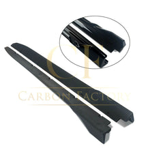 Load image into Gallery viewer, Carbon Factory Style Gloss Black Side Skirts for BMW F15 X5 13-18
