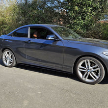 Load image into Gallery viewer, MP Style Gloss Black Side Skirts for BMW F22 2 Series F87 M2 14-20
