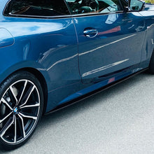 Load image into Gallery viewer, MP Style Gloss Black Side Skirts for BMW G22 G23 4 Series 20-Present
