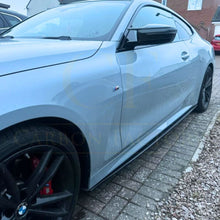 Load image into Gallery viewer, MP Style Gloss Black Side Skirts for BMW G22 G23 4 Series 20-Present
