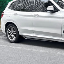Load image into Gallery viewer, V Style Gloss Black Side Skirts for BMW G01 X3 G02 X4 18-24
