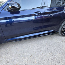 Load image into Gallery viewer, V Style Gloss Black Side Skirts for BMW G01 X3 G02 X4 18-24
