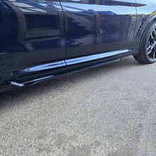 Load image into Gallery viewer, V Style Gloss Black Side Skirts for BMW G01 X3 G02 X4 18-24
